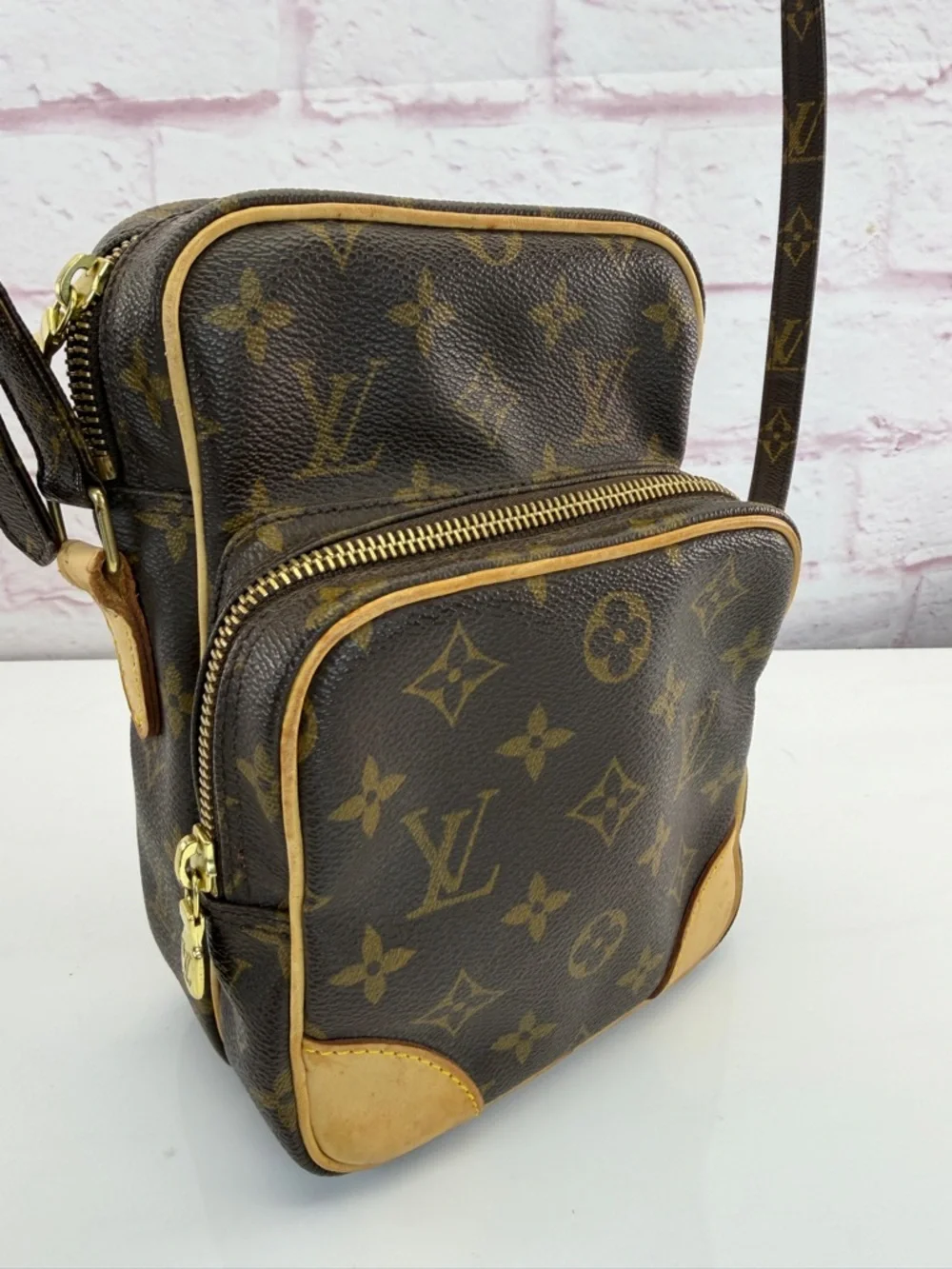 Louis Vuitton Amazon Monogram Canvas Crossbody Bag